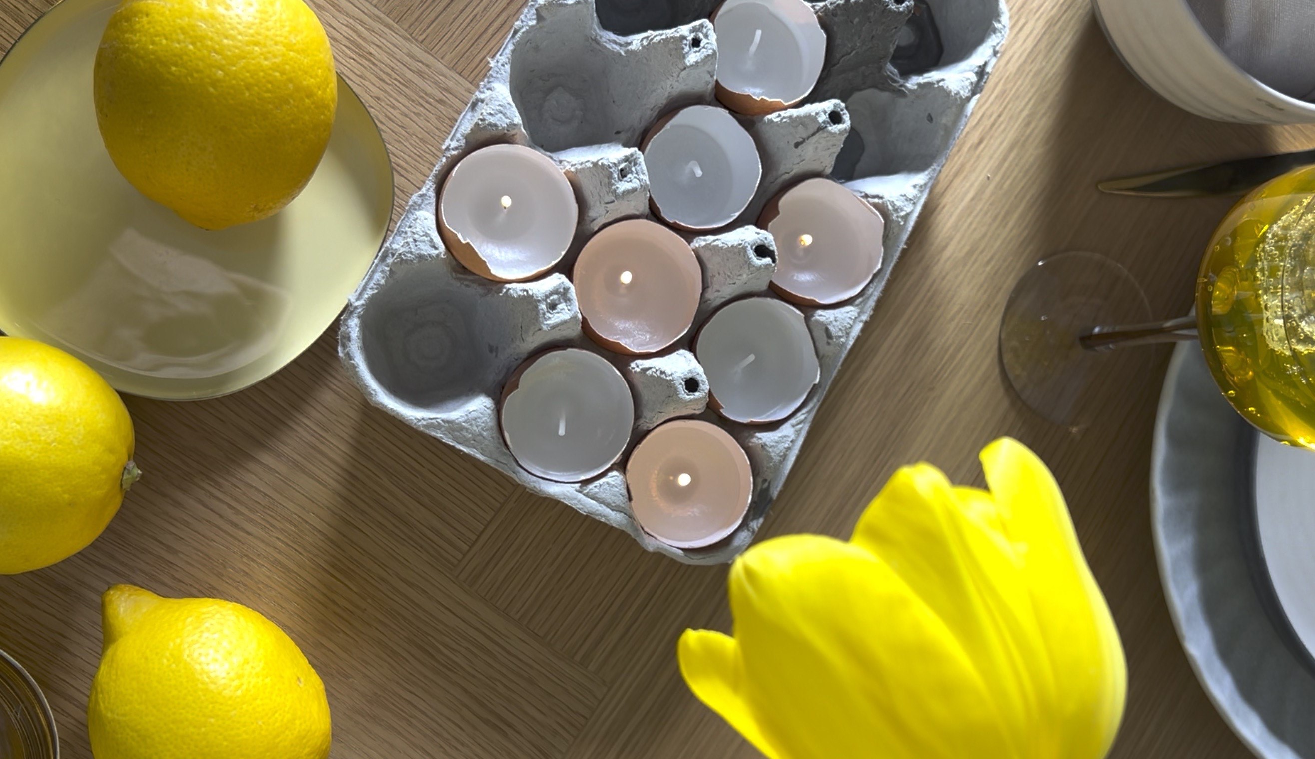 DIY: Ljushållare av äggskal till påskbordet