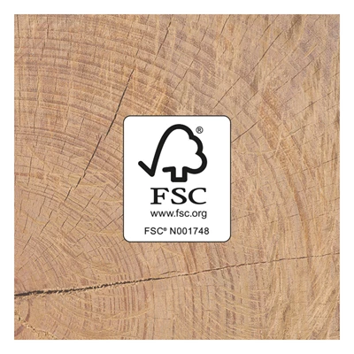 FSC-logotypen för hållbart skogsbruk