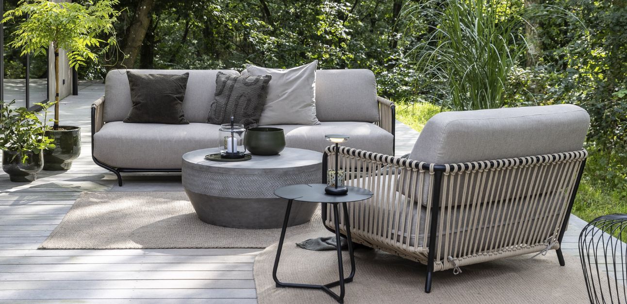 Lyx under öppen himmel: Loungemöbler