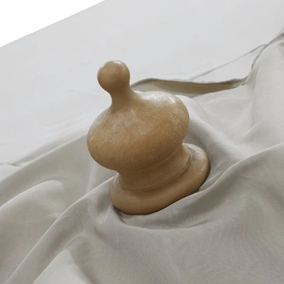 Toppen på ett parasoll.