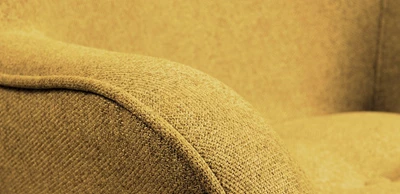Närbild av Austin-tyg i gult