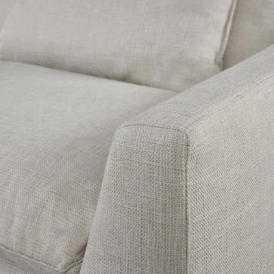 Närbild av ljust tyg