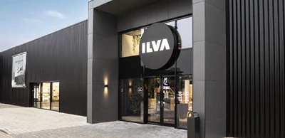Fasaden av ILVA-butiken