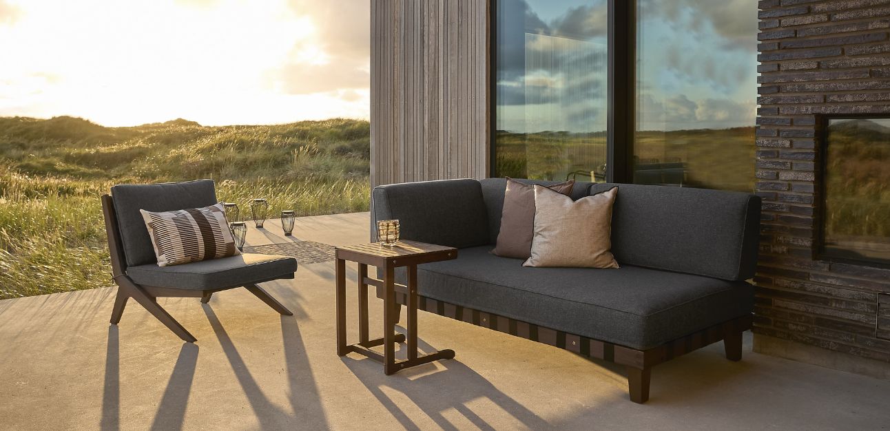 Inred trädgården med Langkawi