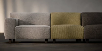 vesta.jpg (1) 3 moduler i olika färger satta ihop till en soffa