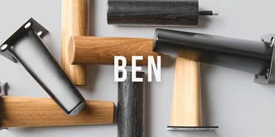 signatur-sofa-sofaben-se.jpg Närbild av olika soffben med texten "Ben"
