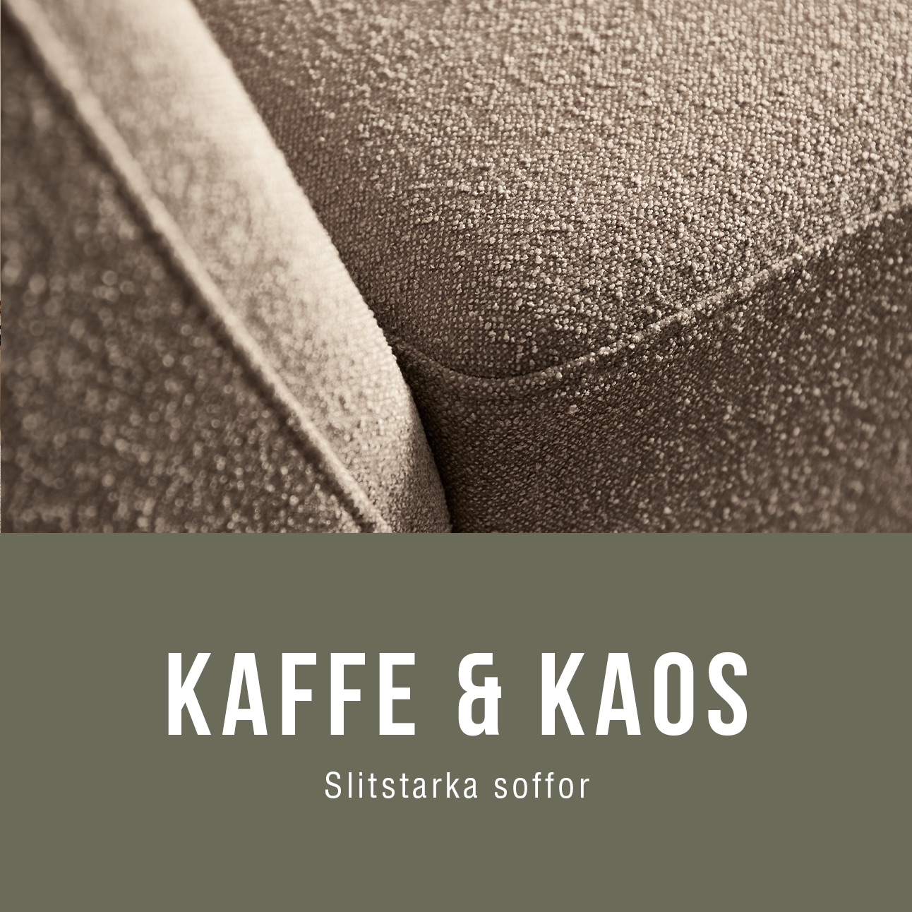 Närbild av tyg på soffa