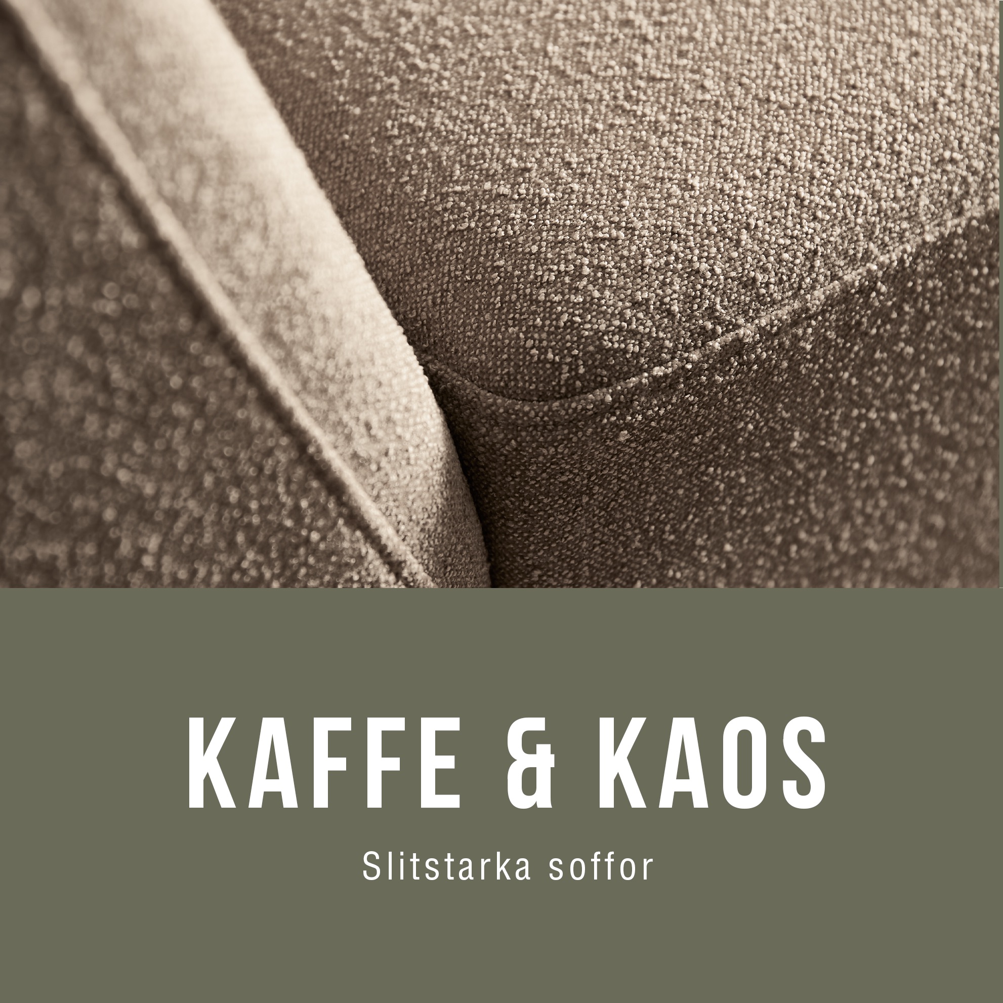 Närbild av tyg på soffa