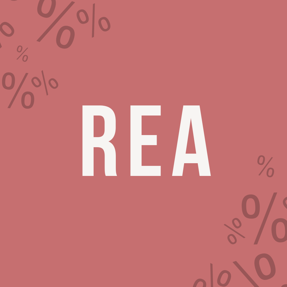Röd rea-banner