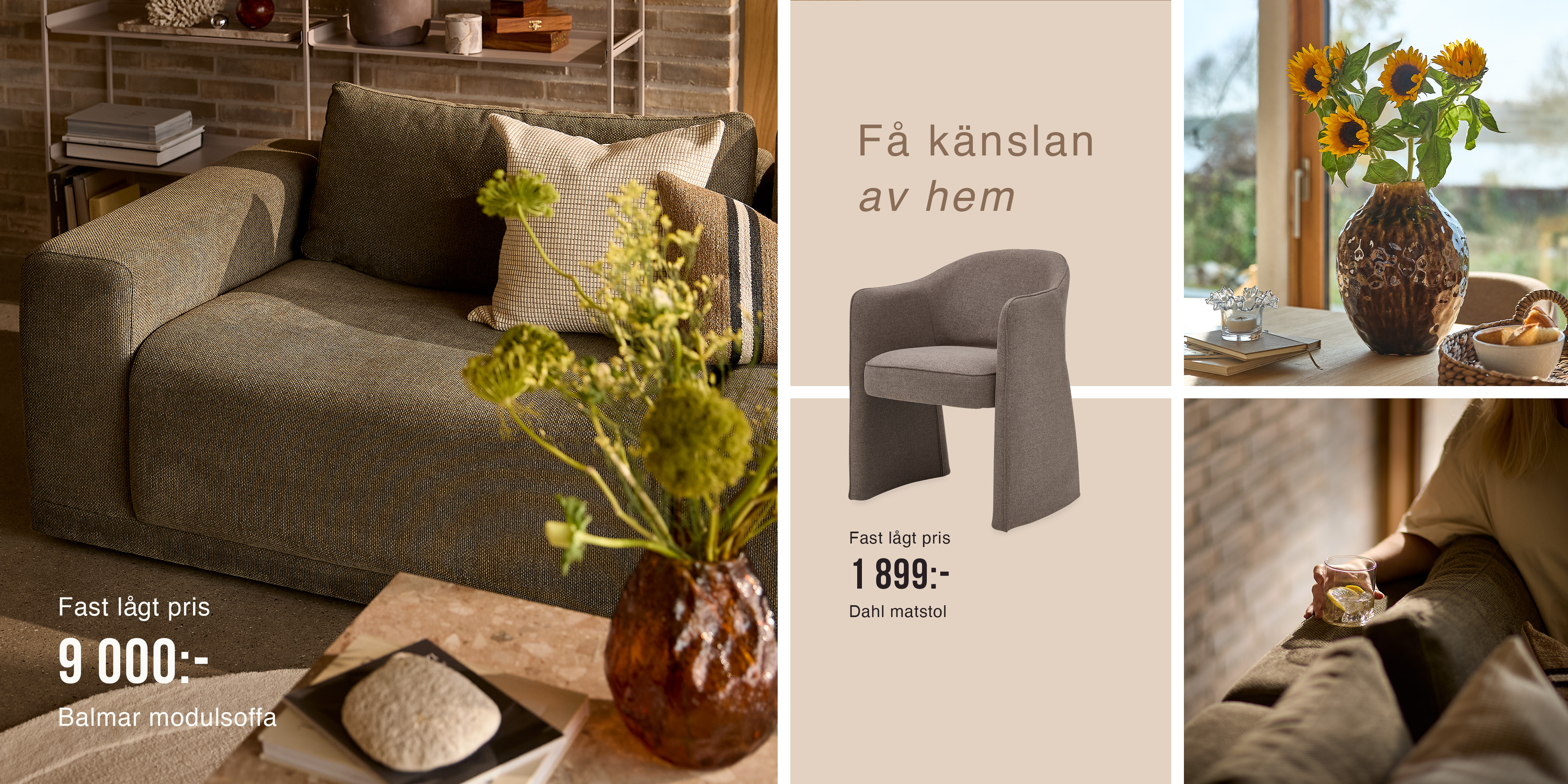 Grafik med produkter till fast lågt pris.