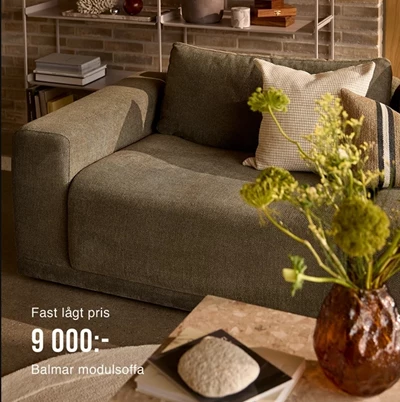 balmar modulsoffa fast lågt pris 9 000:-