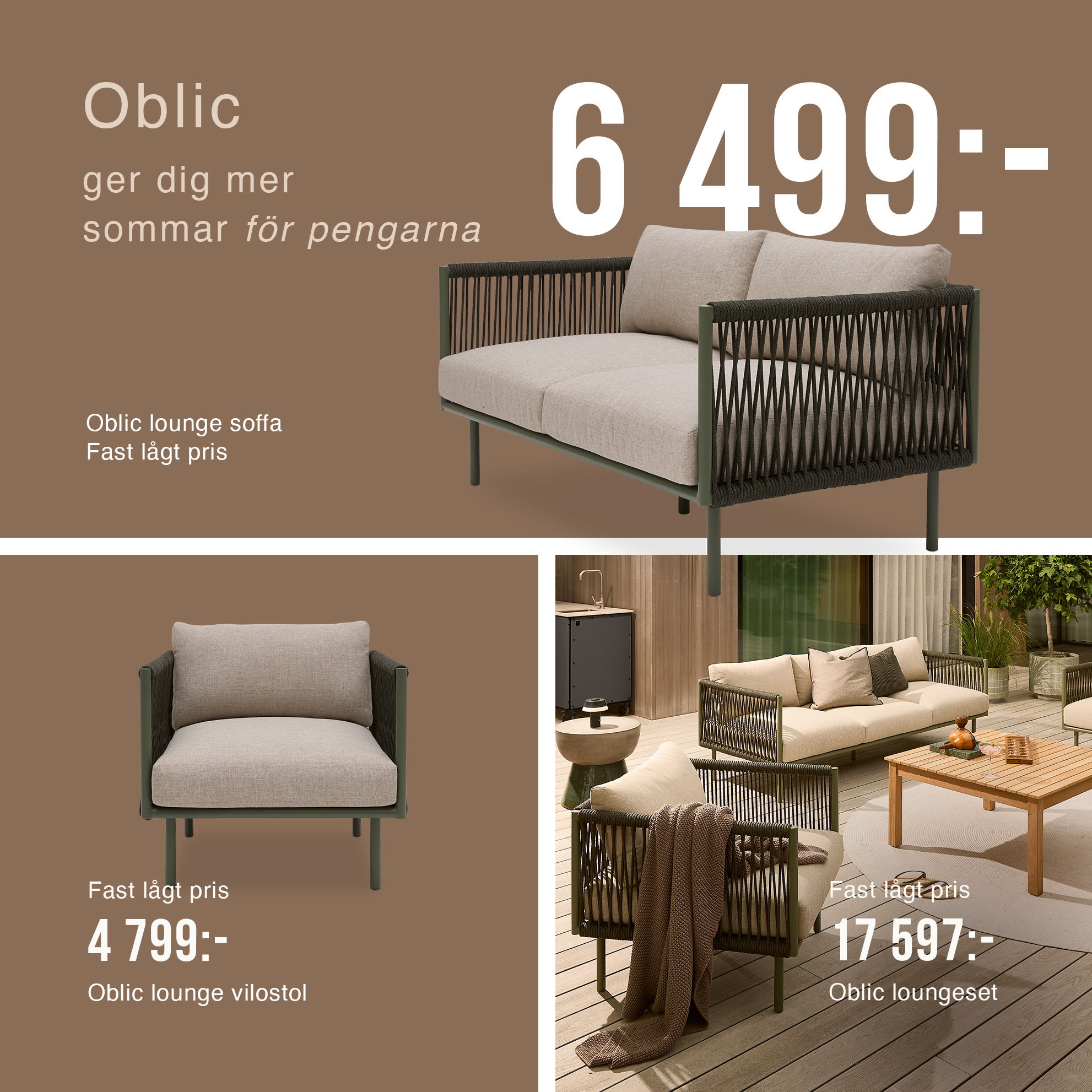 oblic sofa