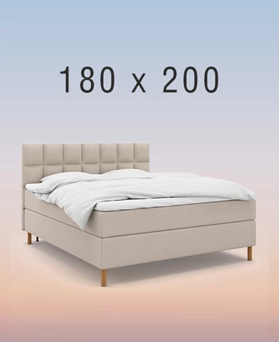 resårbotten på regnbågsfärgad bakgrund