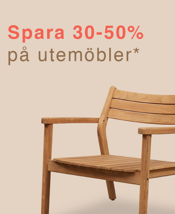 spara 30-50% på utemöbler