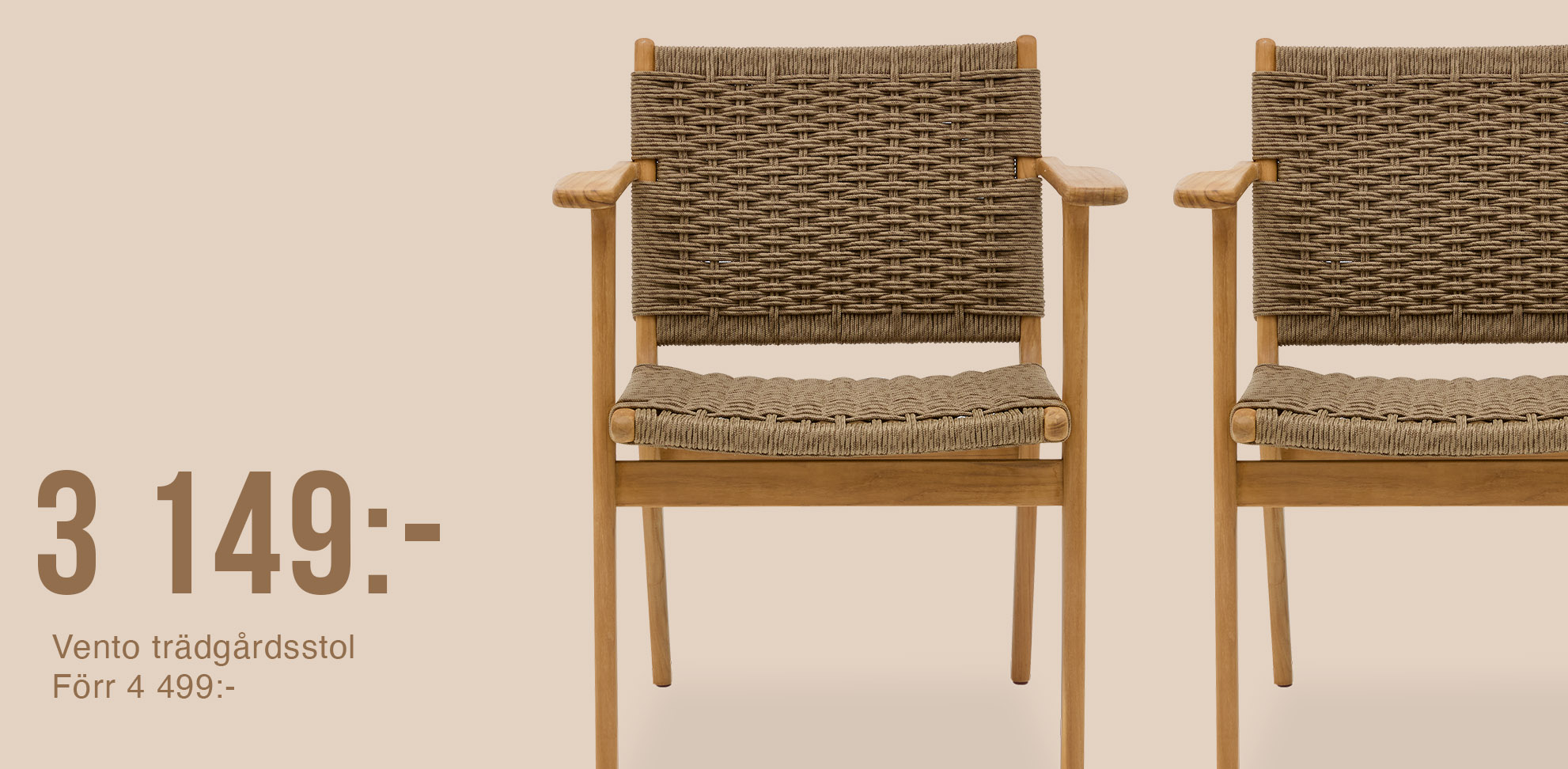 Vento trädgårsstol