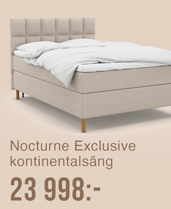 Nocturne Exclusive kontinentalsäng