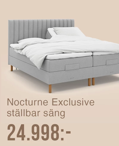 Nocturne Exclusiveställbar säng