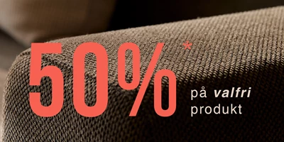 Voucher 50% på valfri produkt