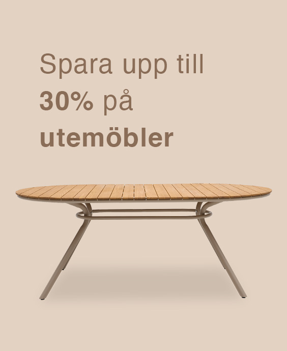 30% utemöbler