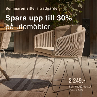 bali trädgårdsstol 2 249:-