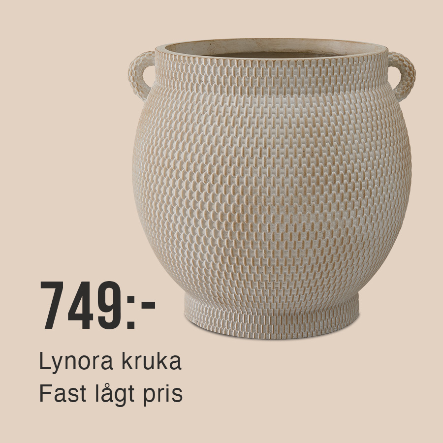 Grå kruka på beige bakgrund