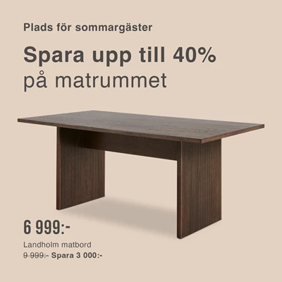 Landholm matbord 6 999:-