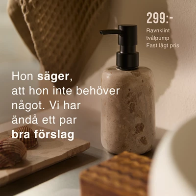 Dispenser i marmor