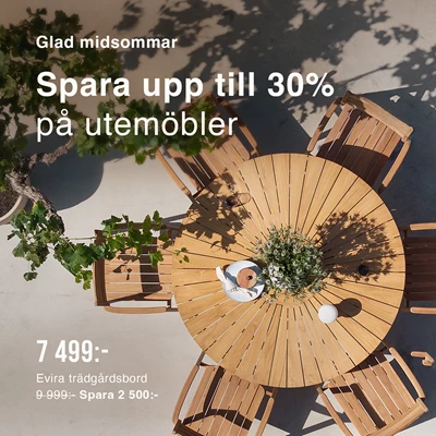 Evira trädgårdsbord 7 499:-