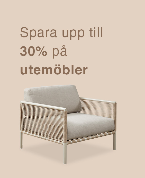 30% utemöbler
