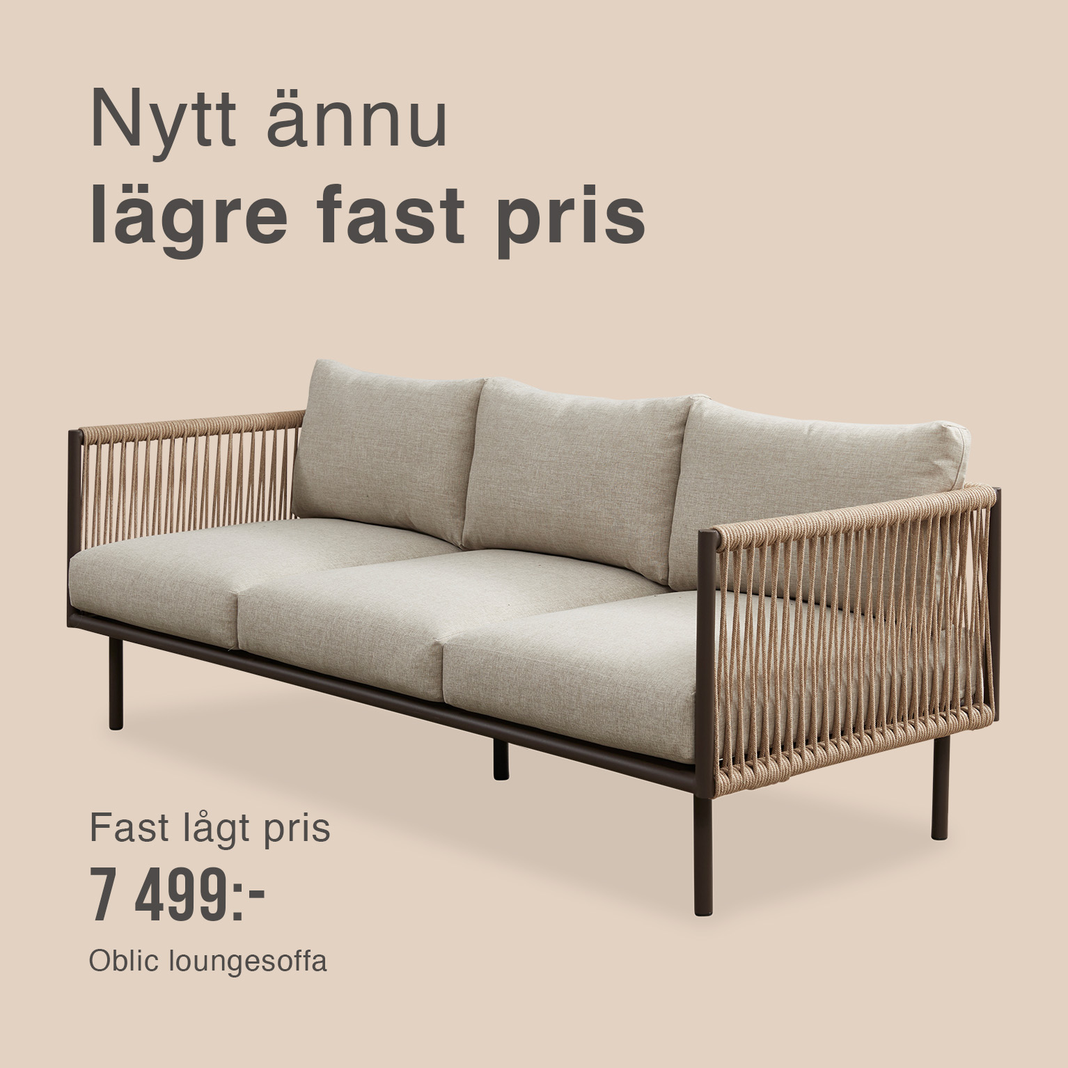 fast lågt pris