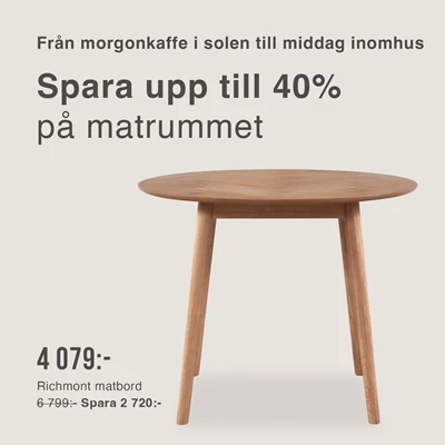 richmont spisebord 4 079:-