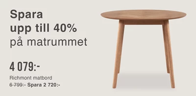 richmont spisebord 4 079:-