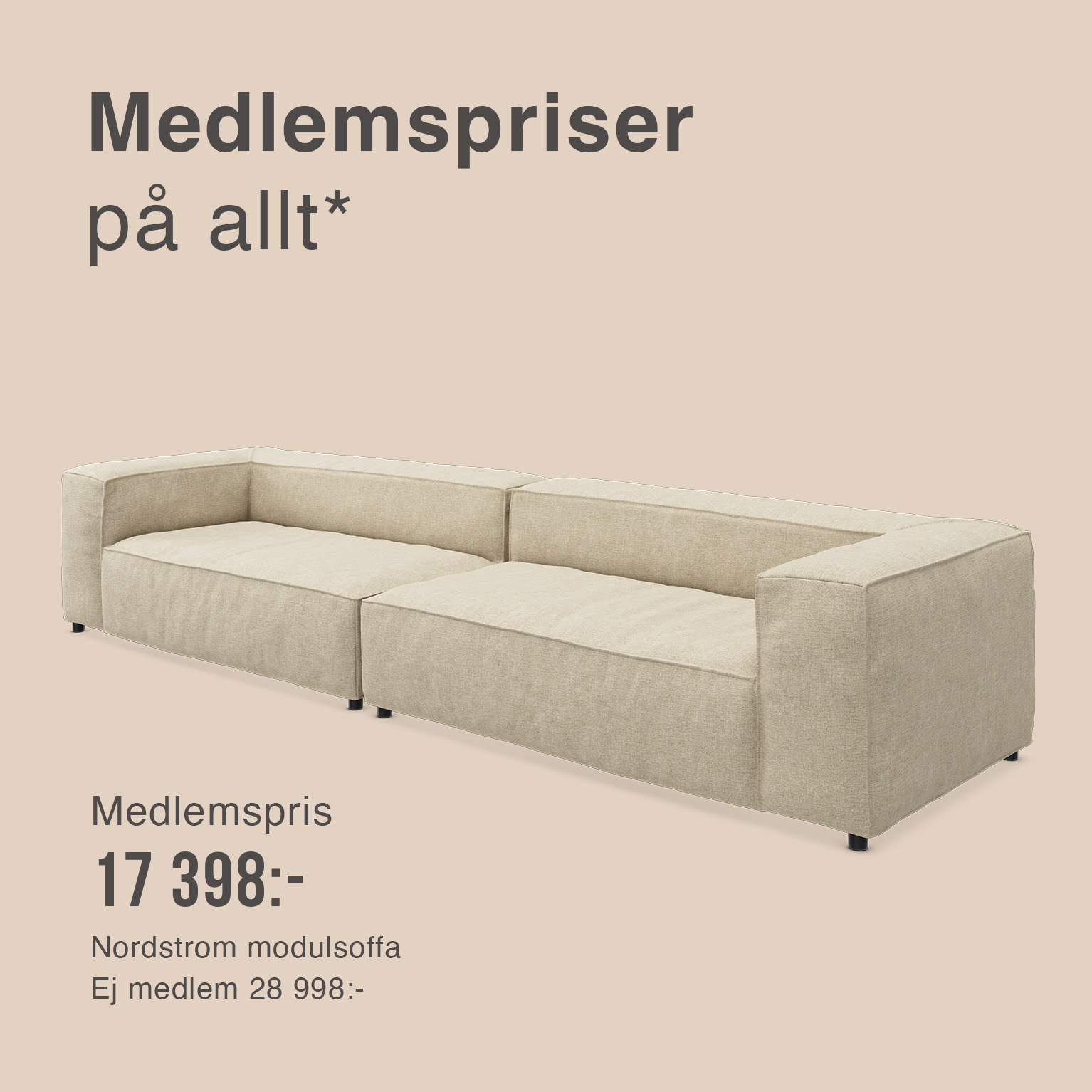 medlemspriser