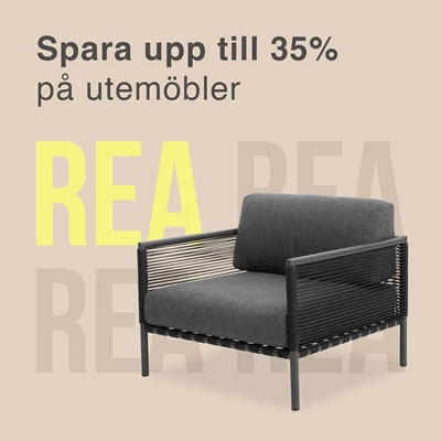 spara upp till 35% på utemöbler
