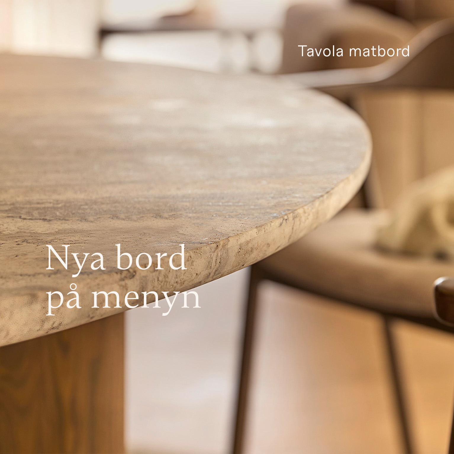 Närbild på matbord