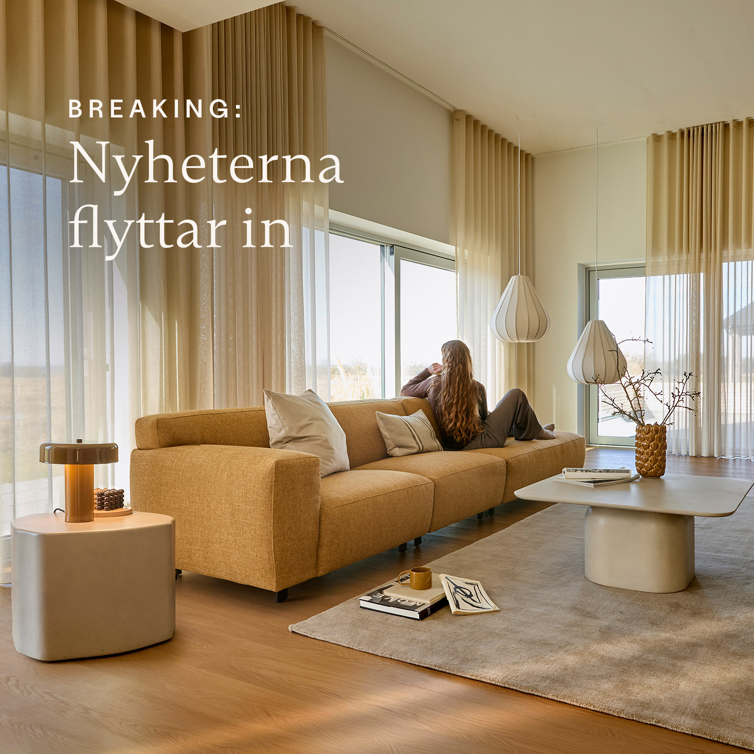 nyheterna flyttar in