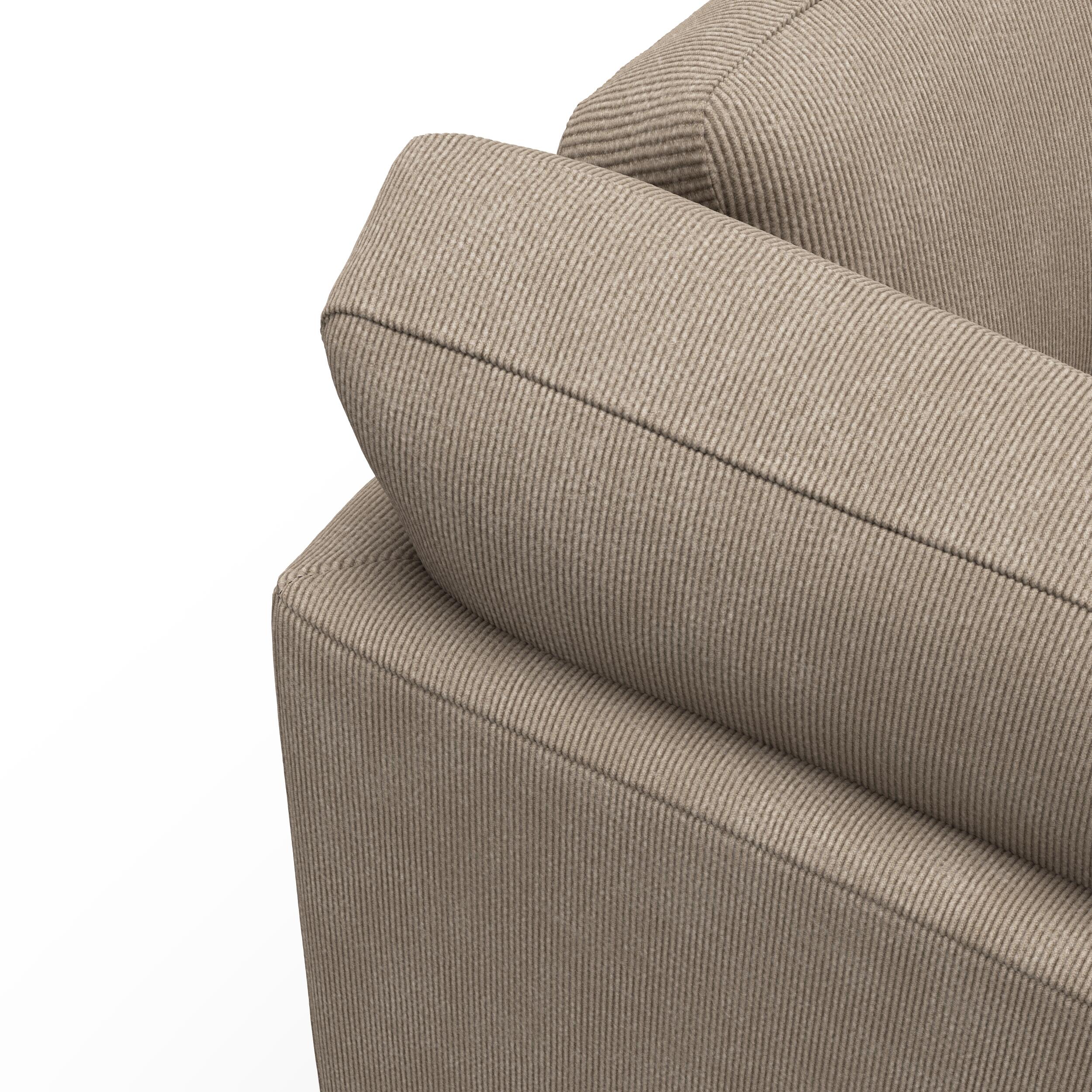 Larvik högervänd hörnsoffa med schäslong 