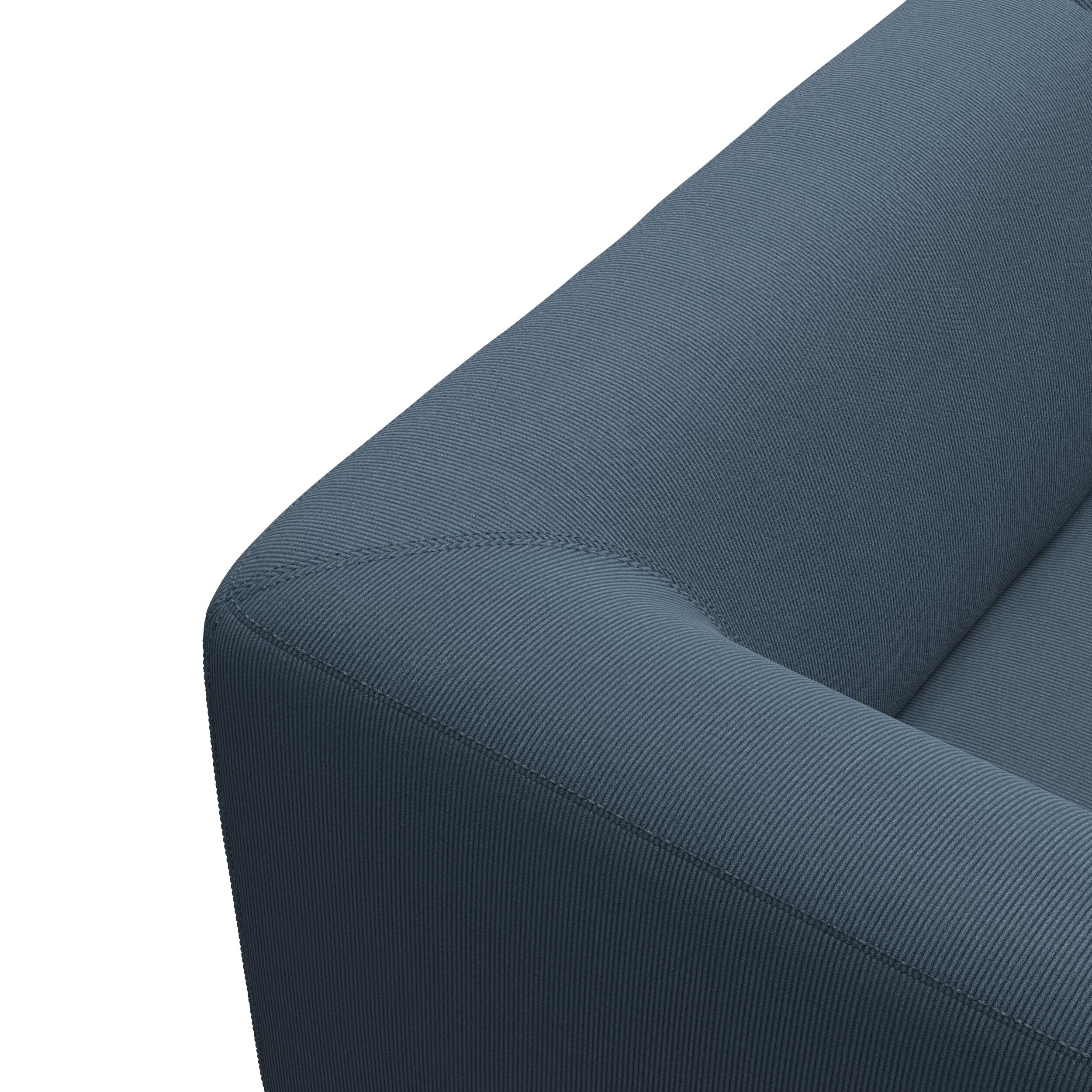 Land vänstervänd hörnsoffa med puffavslutning 