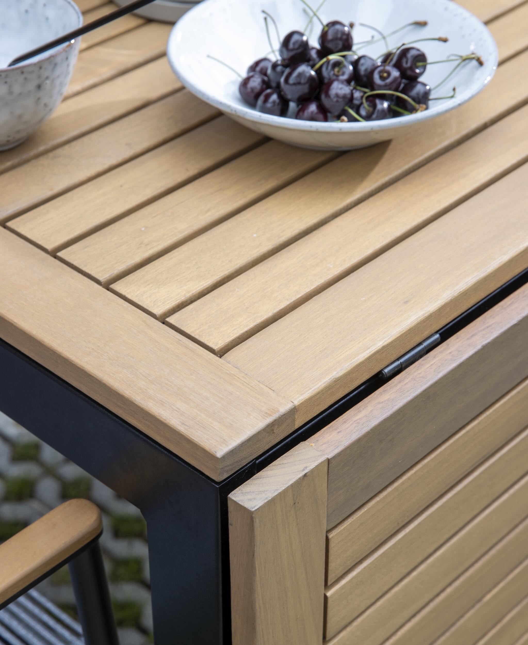 Askia Trädgårdsbord 126 x 75 x 75 cm 