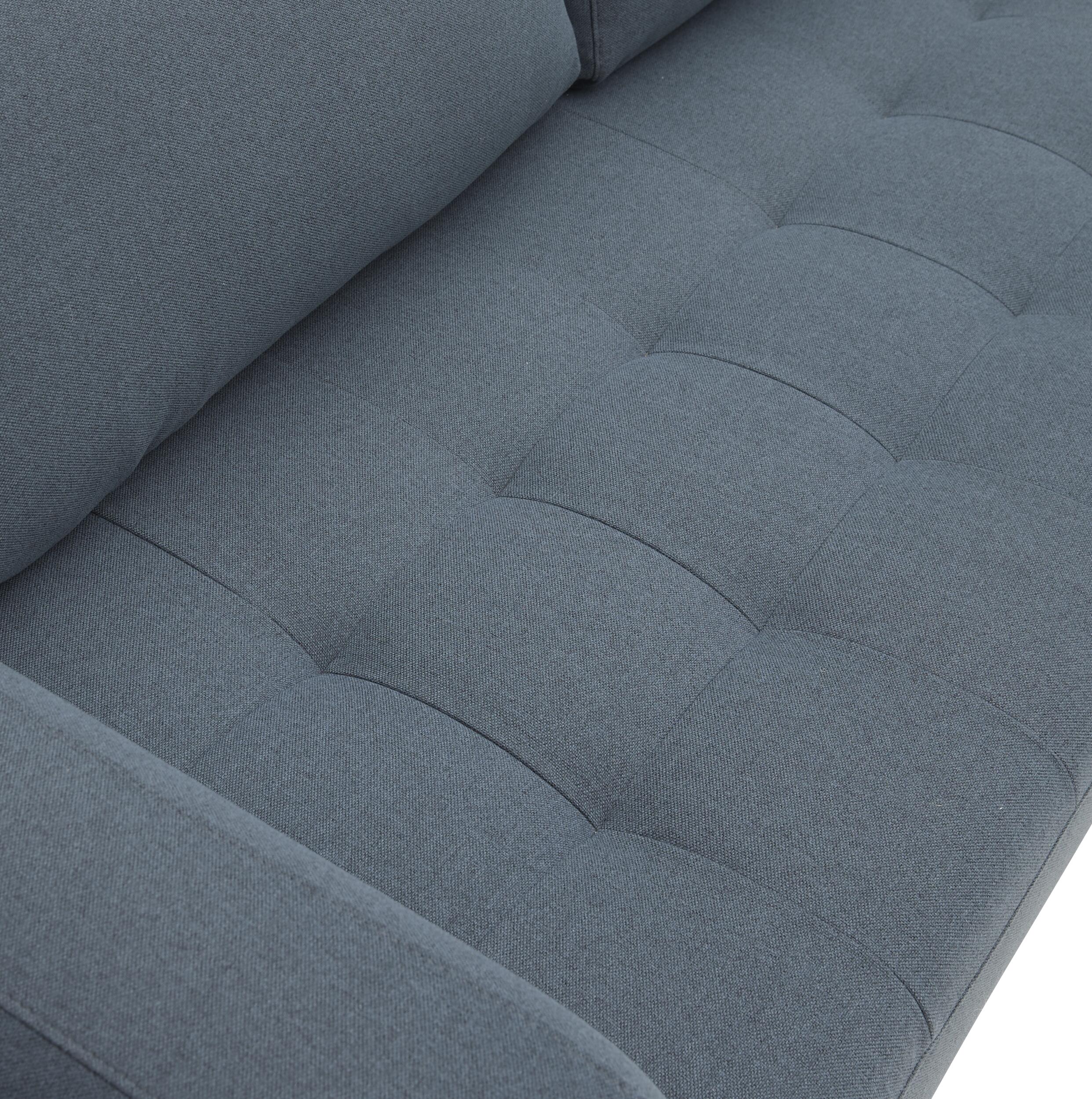 Halfdan högervänd soffa med schäslong 