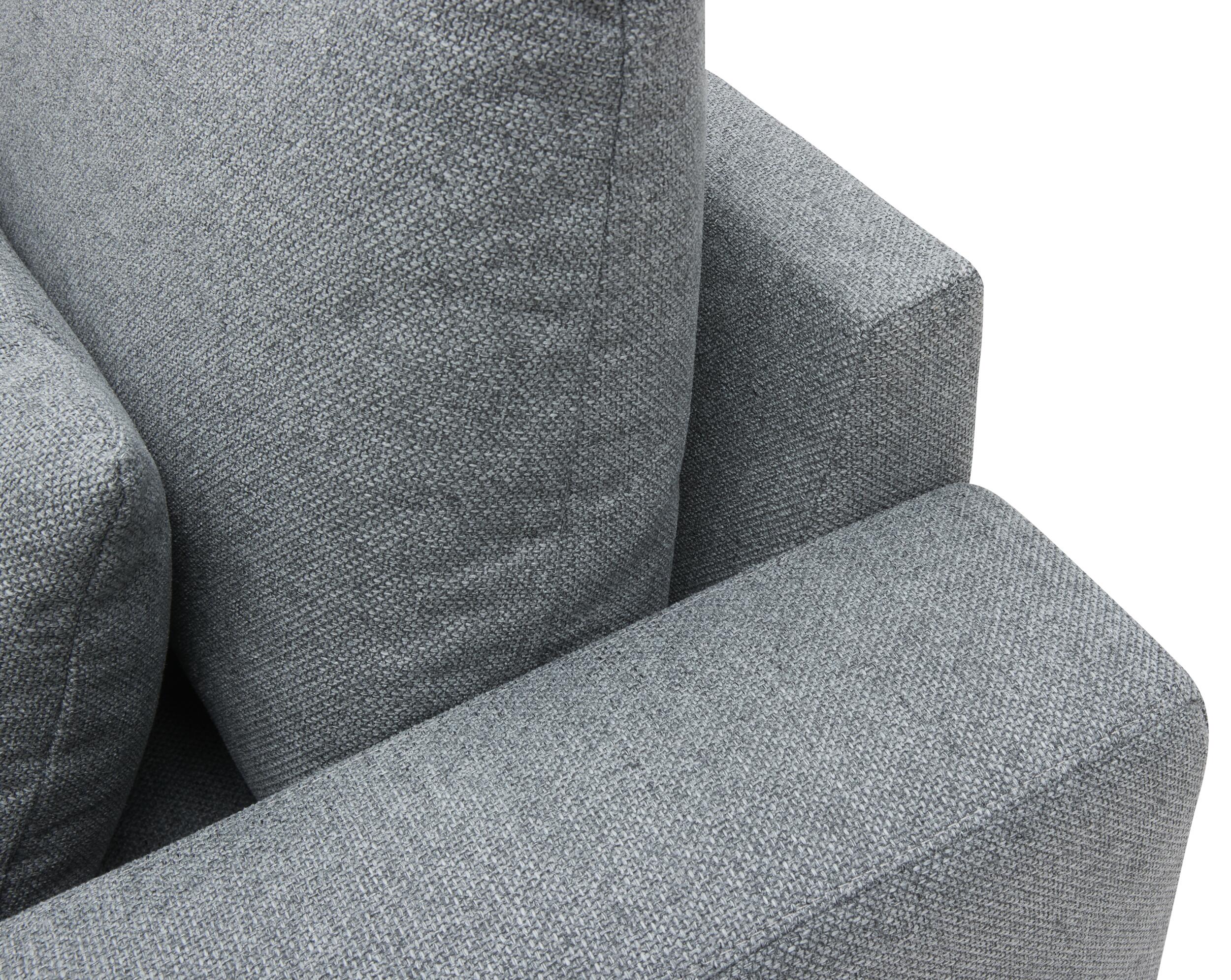 Halmstad vänstervänd hörnsoffa med puffavslutning 