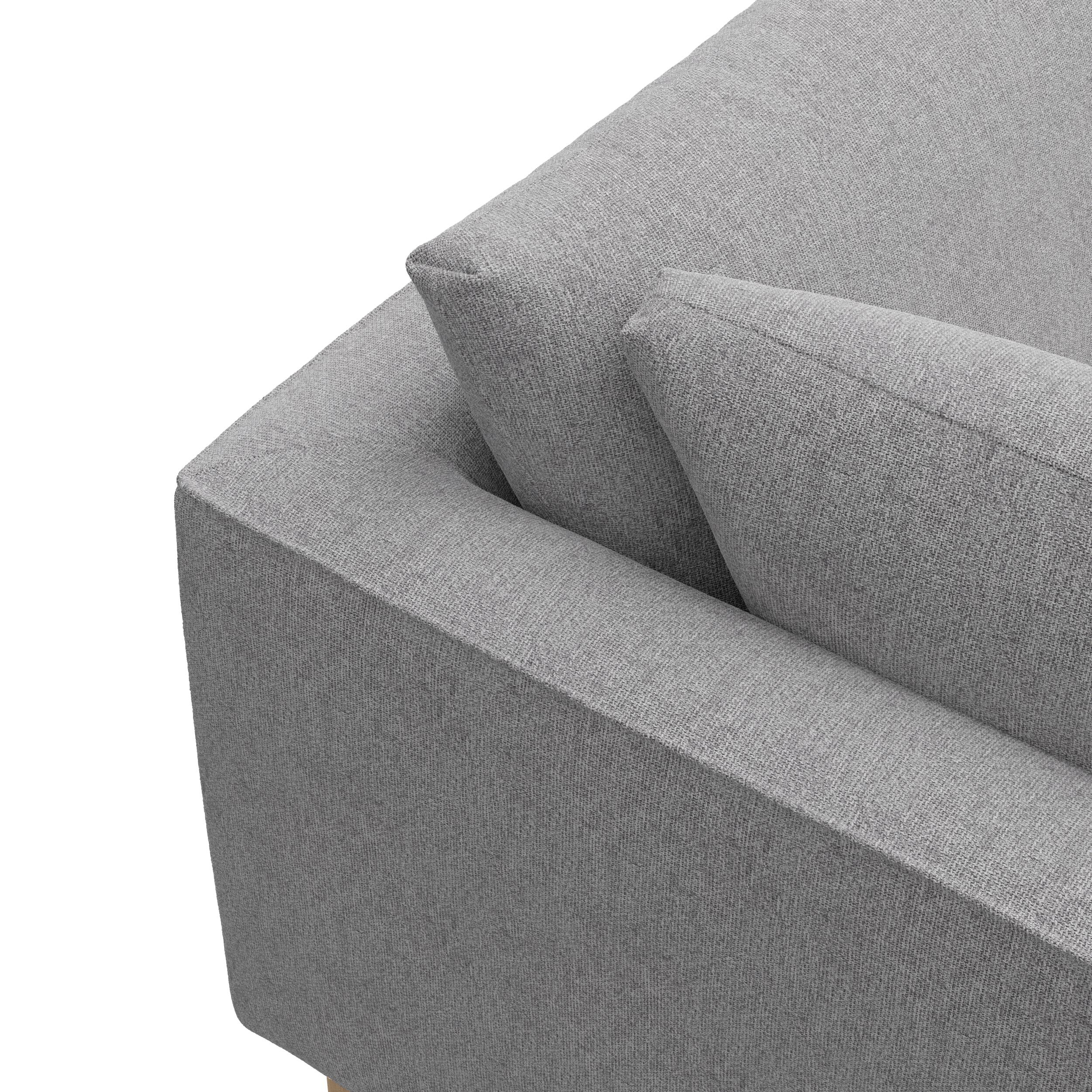 Nyland högervänd hörnsoffa med schäslong 