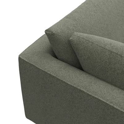 Nyland högervänd hörnsoffa med schäslong