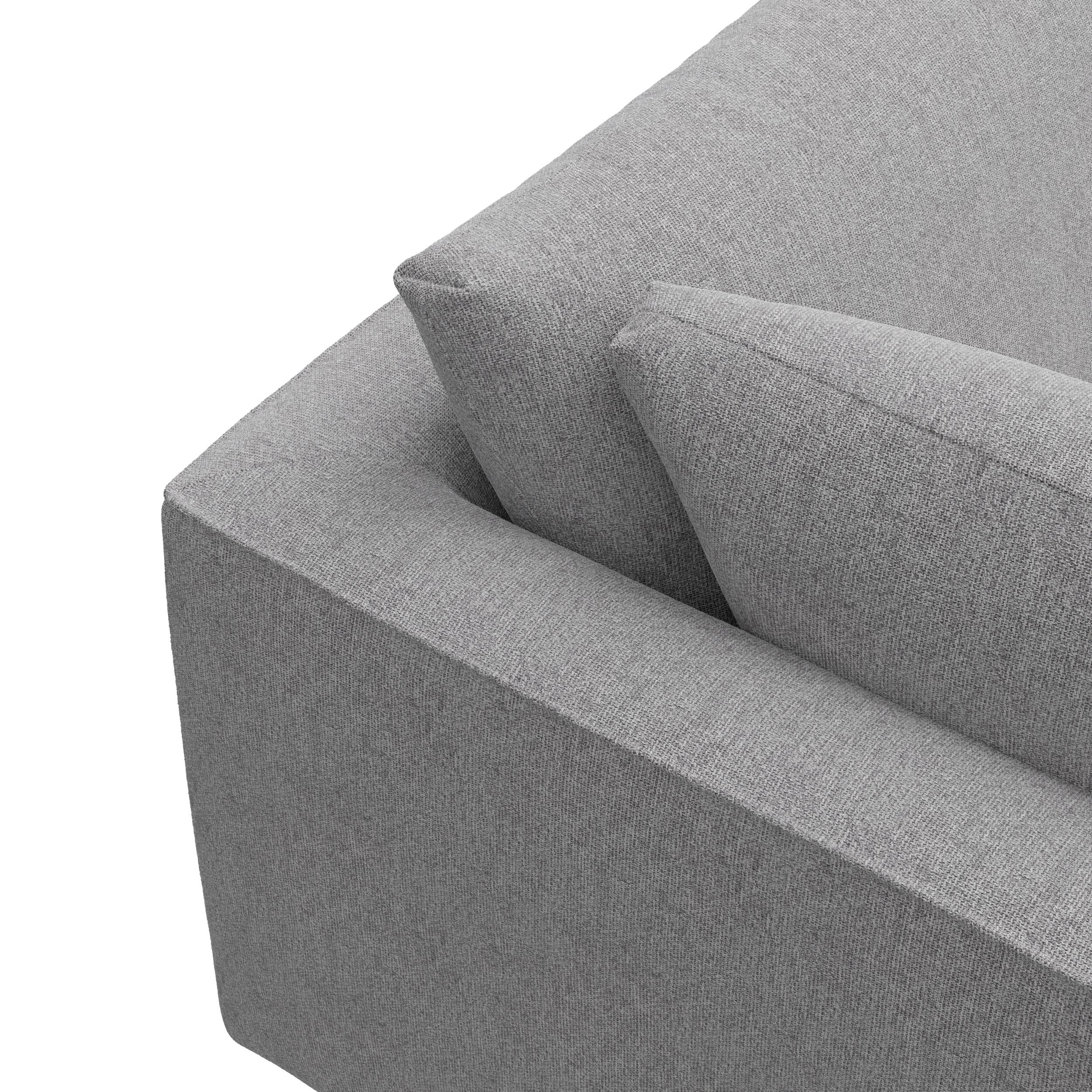 Nyland högervänd hörnsoffa med schäslong 