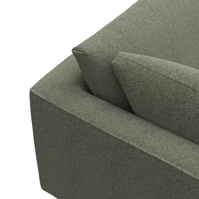 Nyland högervänd hörnsoffa med schäslong