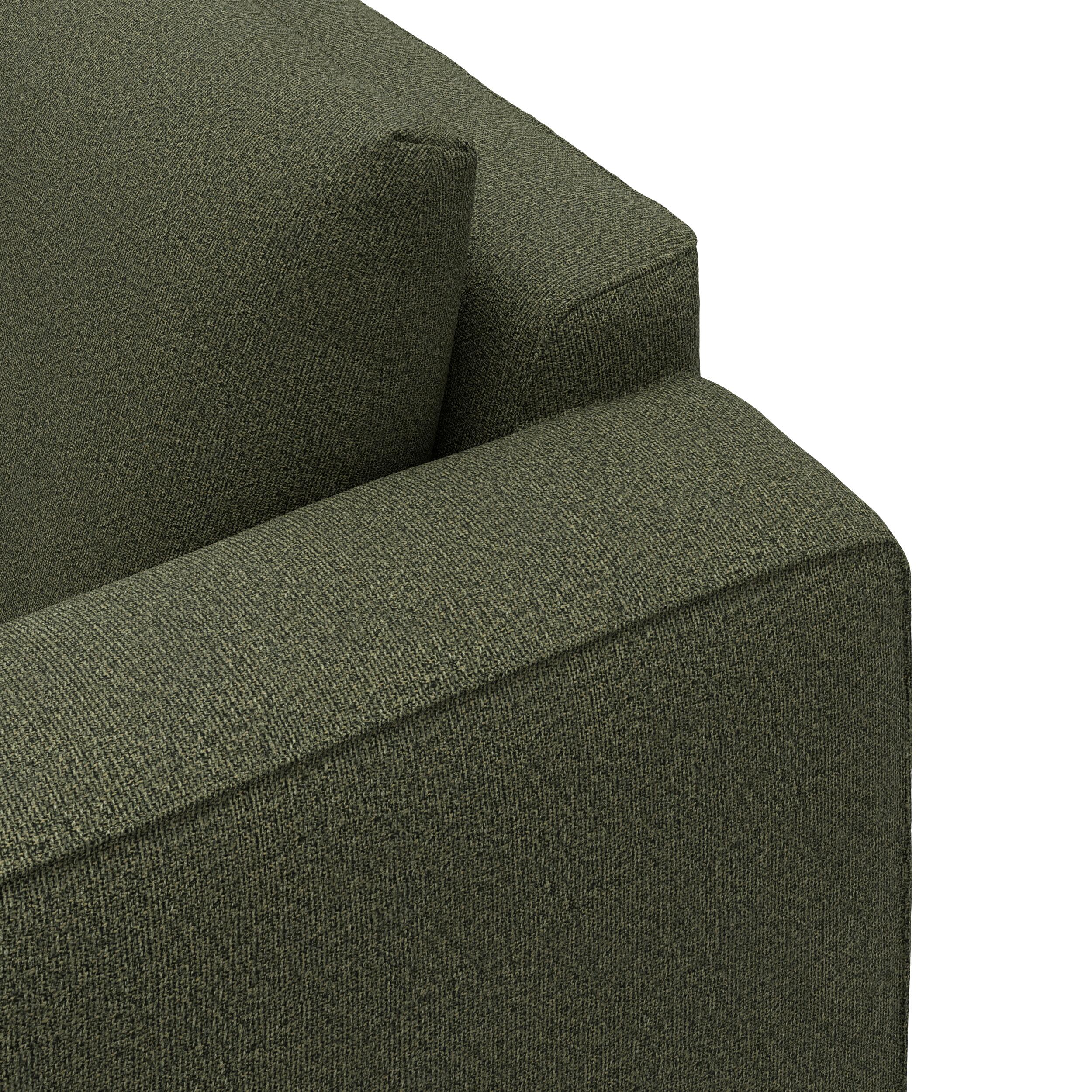 Nyland vänstervänd hörnsoffa med puffavslutning 