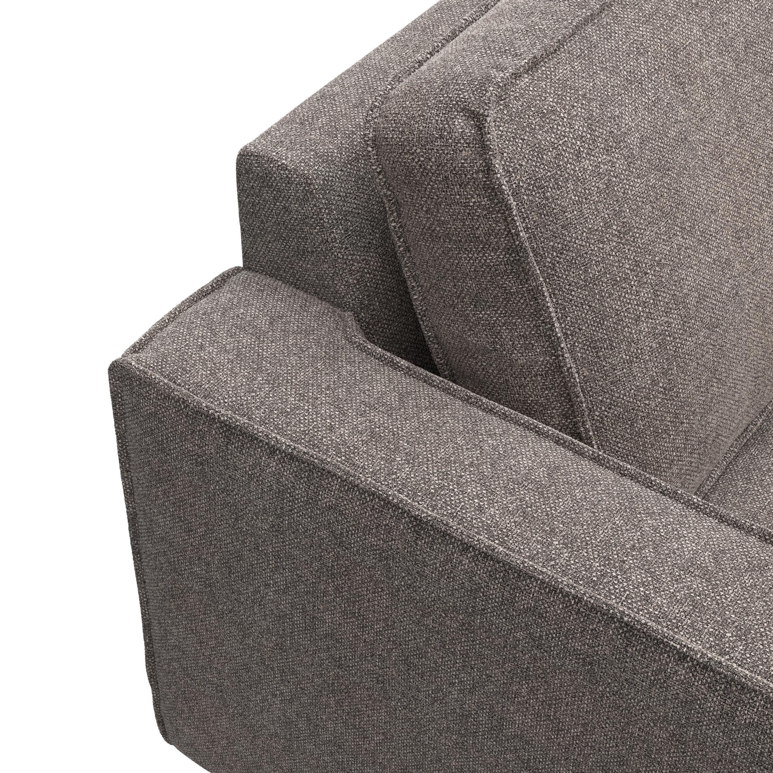 Scott högervänd hörnsoffa med puffavslutning 