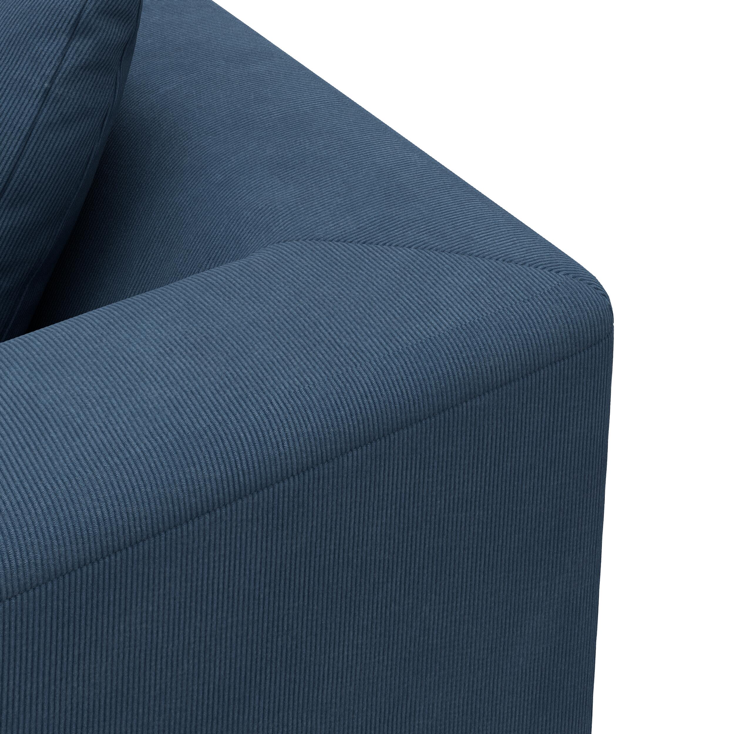 Solaro vänstervänd hörnsoffa med puffavslutning 