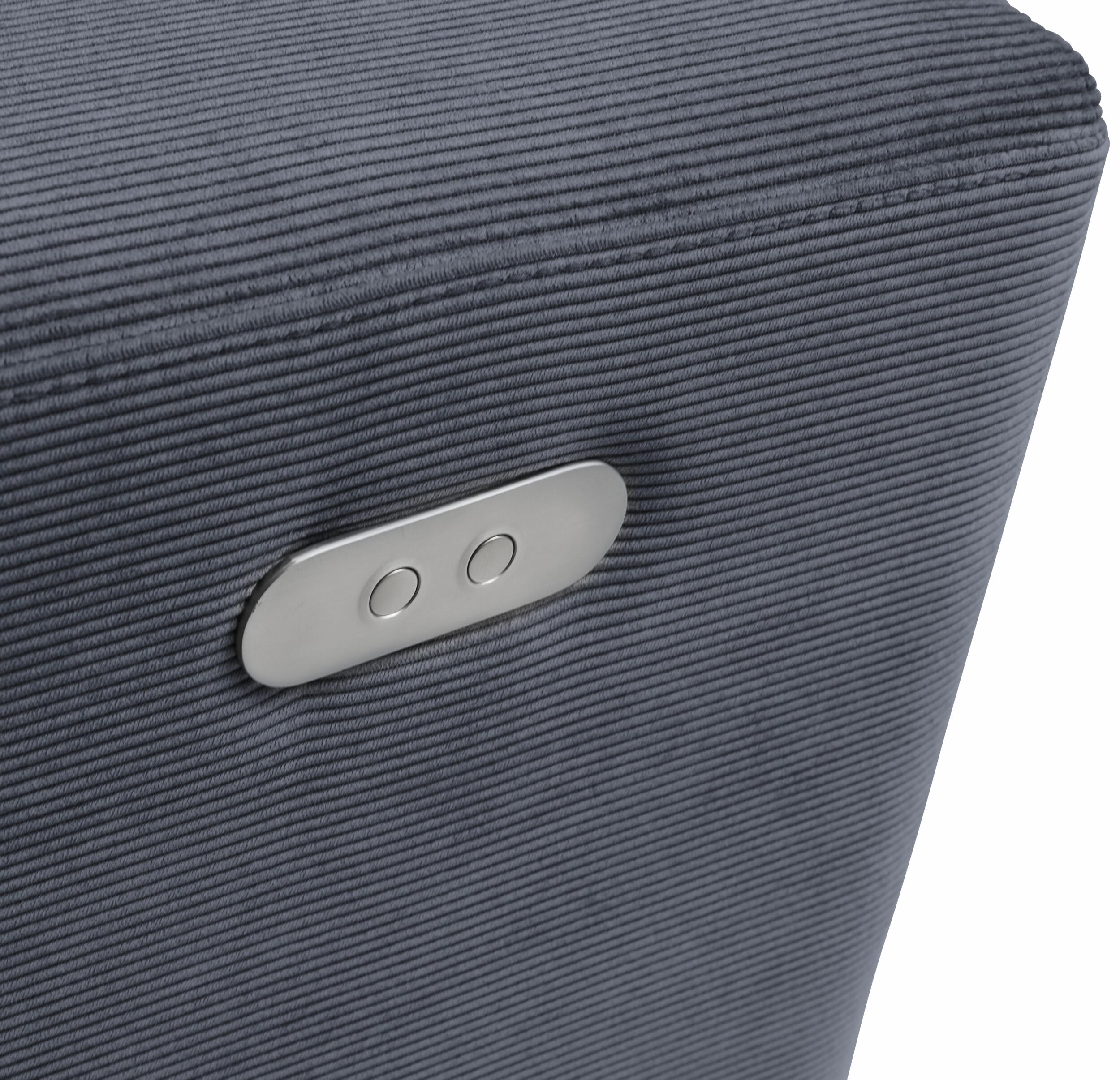 Solaro högervänd hörnsoffa med puffavslutning 