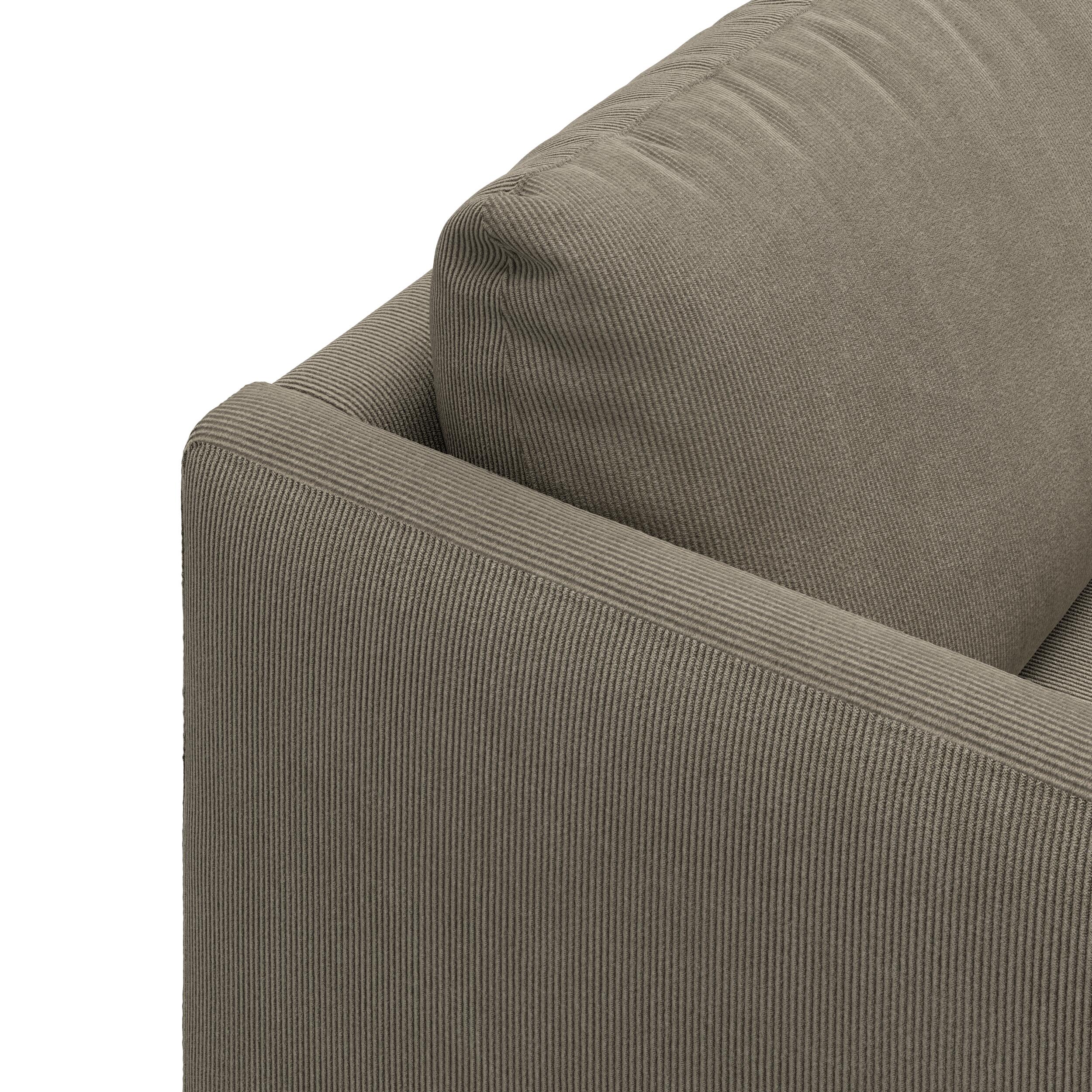 Bjorn högervänd soffa med divan 